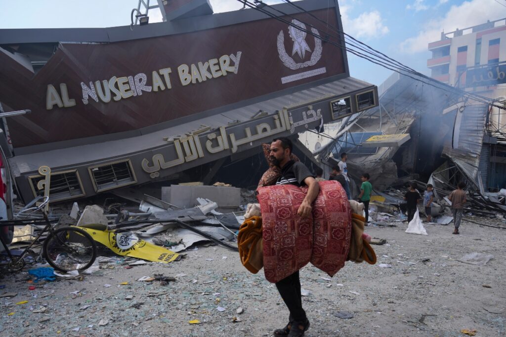 Israel Allows Egypt to Deliver Aid to Gaza Amid Fury Over Hospital Blast Killings