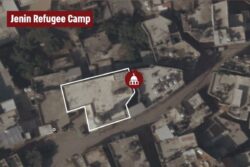 Israel Conducts Air Strike on 'Terrorist Compound' at Mosque in West Bank's Jenin