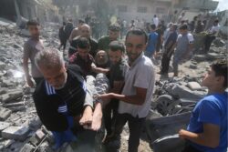 German Foreign Minister Announces 50 Million Euros' Aid for Gaza Civilians