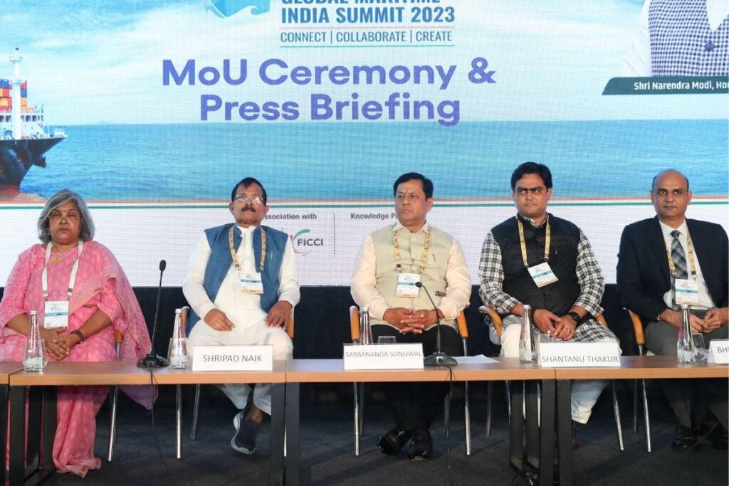 'India Sailing Into Green Sustainability Transportation': Union Minister Sonowal at Global Maritime Summit