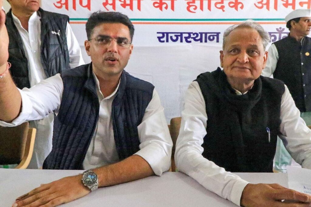 Cong Releases First 33 Names for Rajasthan Polls; Gehlot Fielded from Sardarpura, His Former Deputy Pilot from Tonk