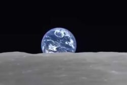 Watch: Japanese Spacecraft Captures The Earth ‘Rising’ Over The Moon’s Horizon