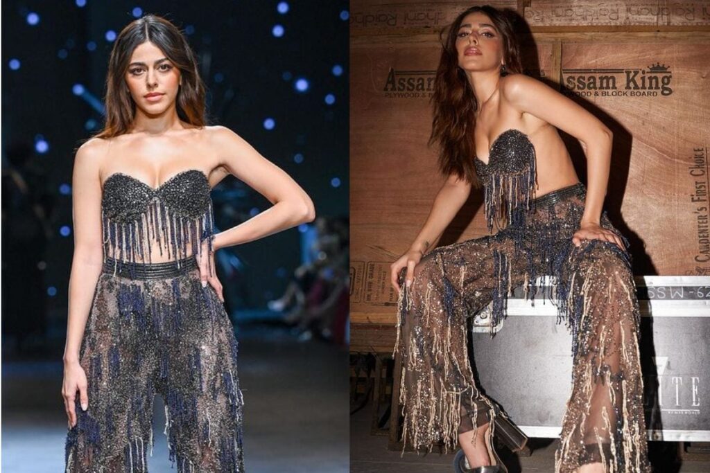 Lakme Fashion Week x FDCI: Alaya F Steals The Show In A Sexy Bralette and Sheer Pants