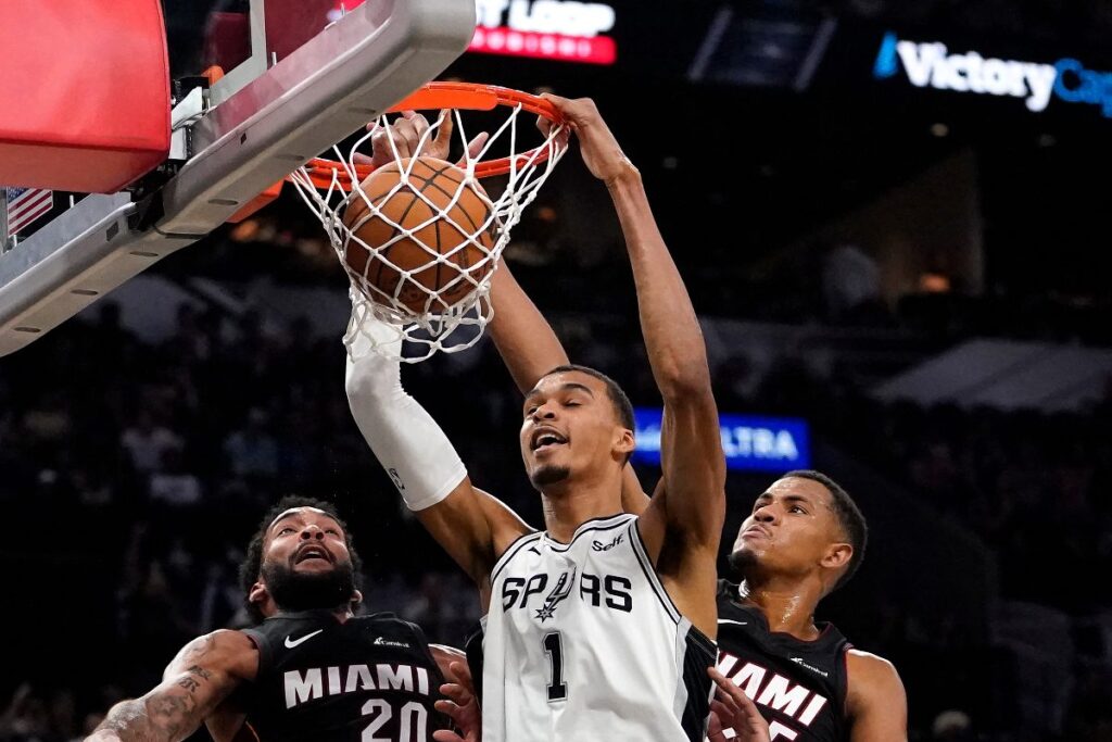 NBA: Number One Pick Victor Wembanyama Shines In Preseason With San Antonio Spurs