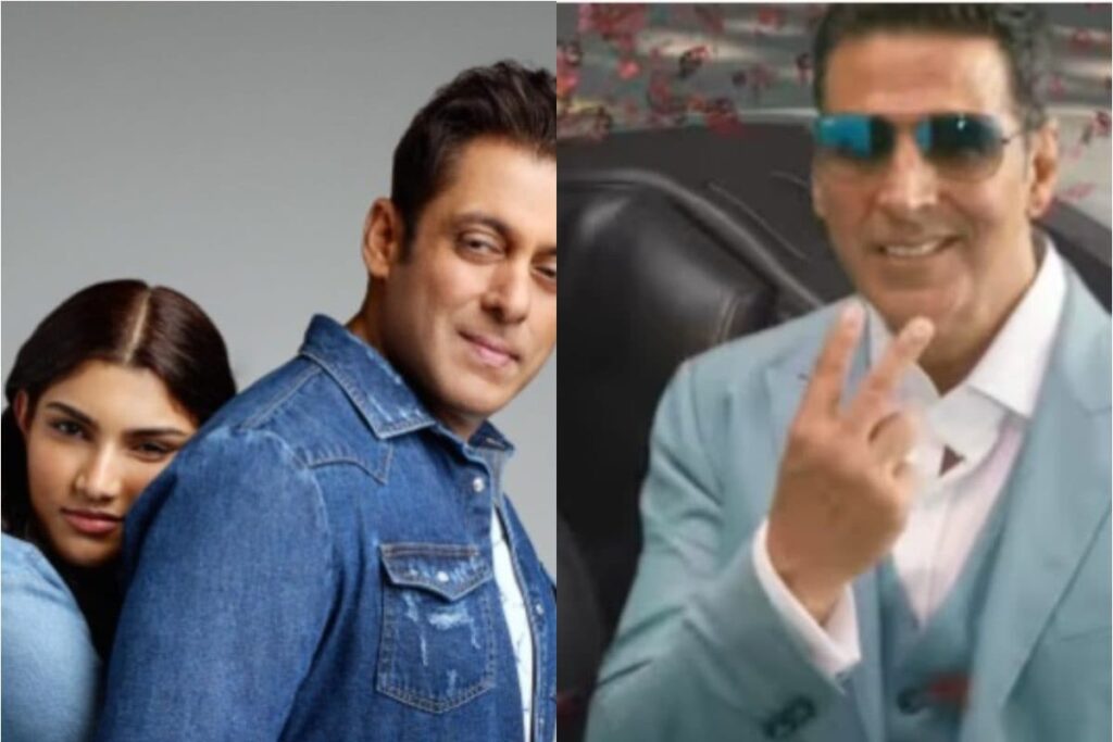 Salman Khan Reveals Mystery Girl Face; Akshay Kumar Clarifies He Hasn't 'Returned' As Vimal Ambassador