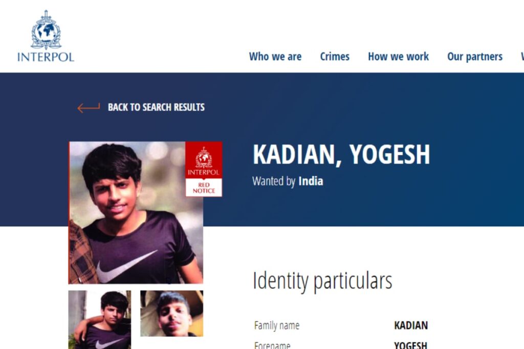 Haryana's 19-year-old Gangster Yogesh Kadian, Who Fled to US on Fake Passport, on Interpol Radar