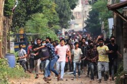 Bangladesh Garment Workers Strike Turns Bloody as Protesters, Cops Clash in Dhaka
