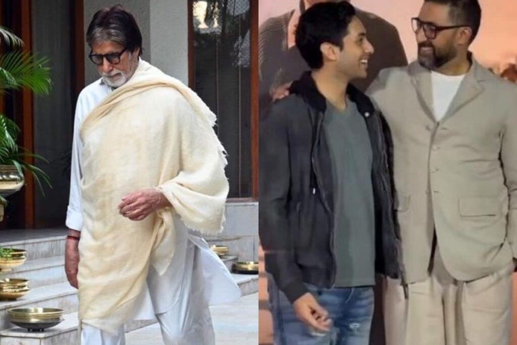 Amitabh Bachchan Gets Emotional As Agastya Nanda Poses With Abhishek Bachchan: 'Rakt Behta Hai...'