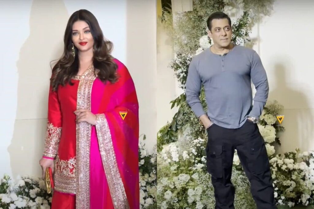 Aishwarya Rai, Salman Khan Join Bollywood at Manish Malhotra's Star Studded Party; Videos Go Viral