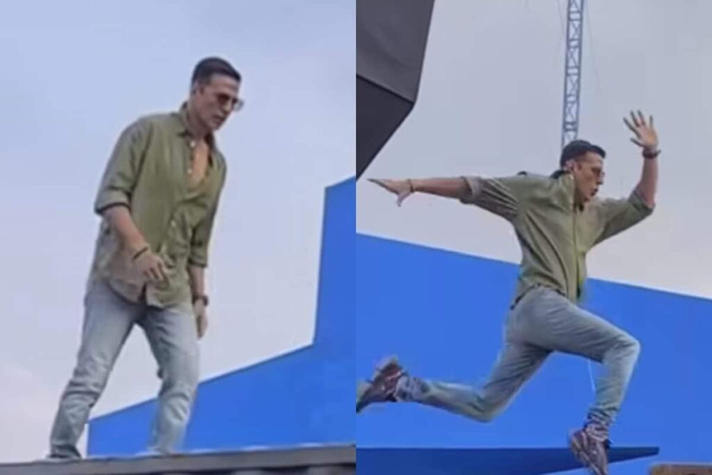 Akshay Kumar Performs Daredevil Stunt For A Brand, Fans Say 'Fit And Fine Actor'; Watch Viral Video