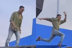 Akshay Kumar Performs Daredevil Stunt For A Brand, Fans Say 'Fit And Fine Actor'; Watch Viral Video