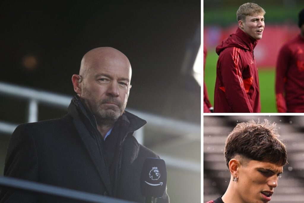 Alejandro Garnacho Left Out While Alan Shearer Shows Sympathy For Rasmus Hojlund