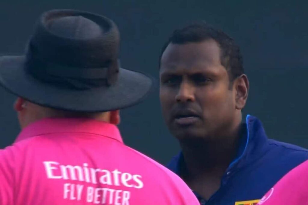 Watch: Angelo Mathews Presents Final Piece of Evidence to Argue He Shouldn't Have Been 'Timed Out'