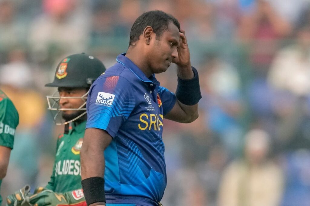 'Batter Wasn't Ready to Receive the Ball Within 2 Minutes Even Before Strap Became Issue': Reserve Umpire on Angelo Mathews' Timed-out Dismissal