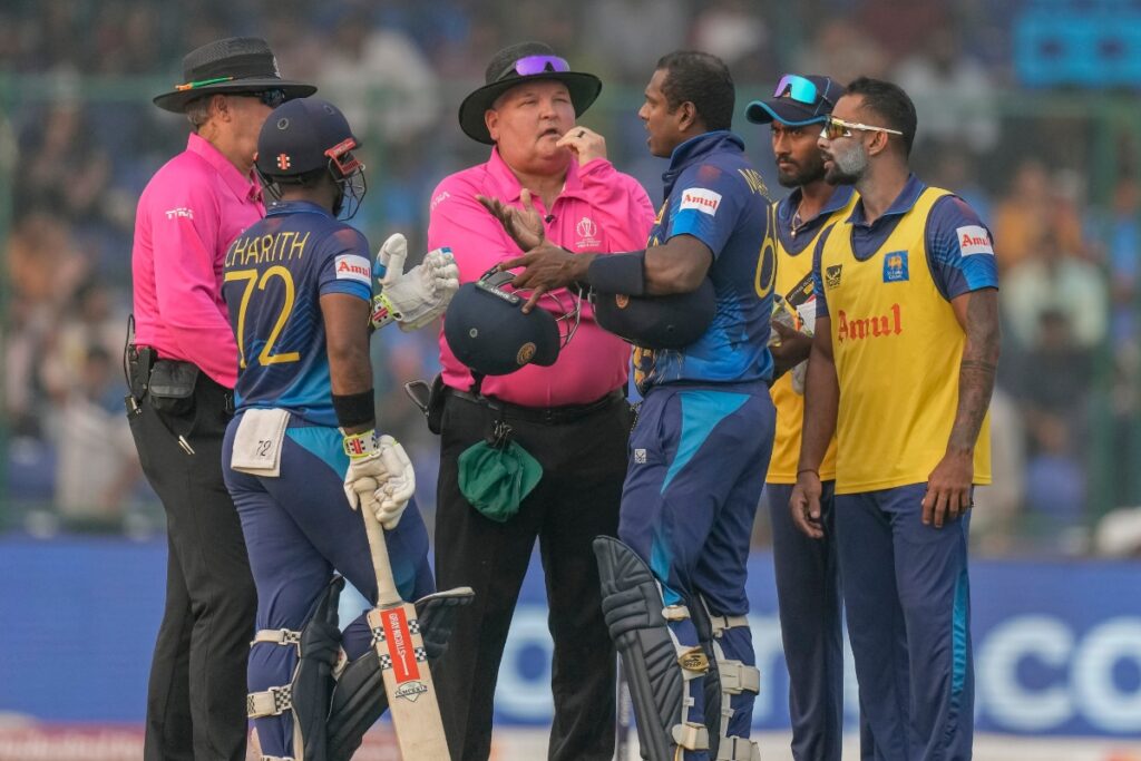 'When Helmet Broke, Angelo Mathews Didn't Consult With Umpires': MCC on Controversial 'Timed-Out' Dismissal