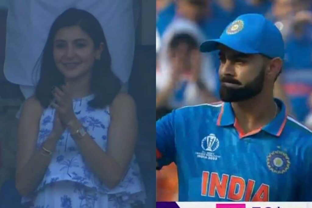 IND vs AUS: Anushka Sharma Gives Virat Kohli Standing Ovation After He Scores 50; Video Goes Viral