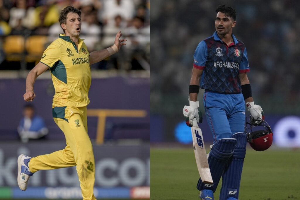AUS VS AFG LIVE SCORE: With Eye in Semis Australia Face Tricky Afghanistan in Mumbai