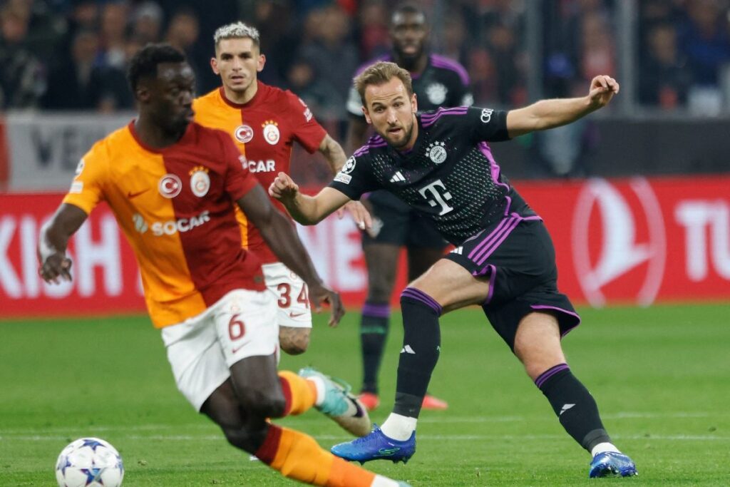 UEFA Champions League: Harry Kane Rescues Bayern Munich To Edge Out Galatasaray 2-1 And Book Last 16 Spot