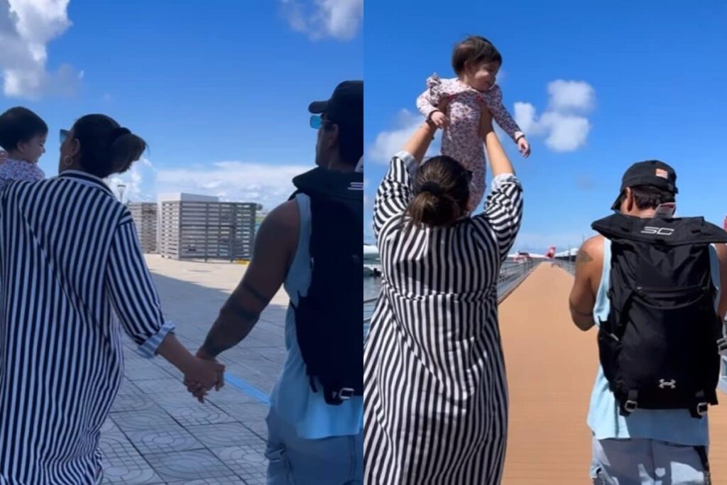 Bipasha Basu Shares Glimpses of Her Vacation With Daughter Devi, Hubby Karan Singh Grover; Watch