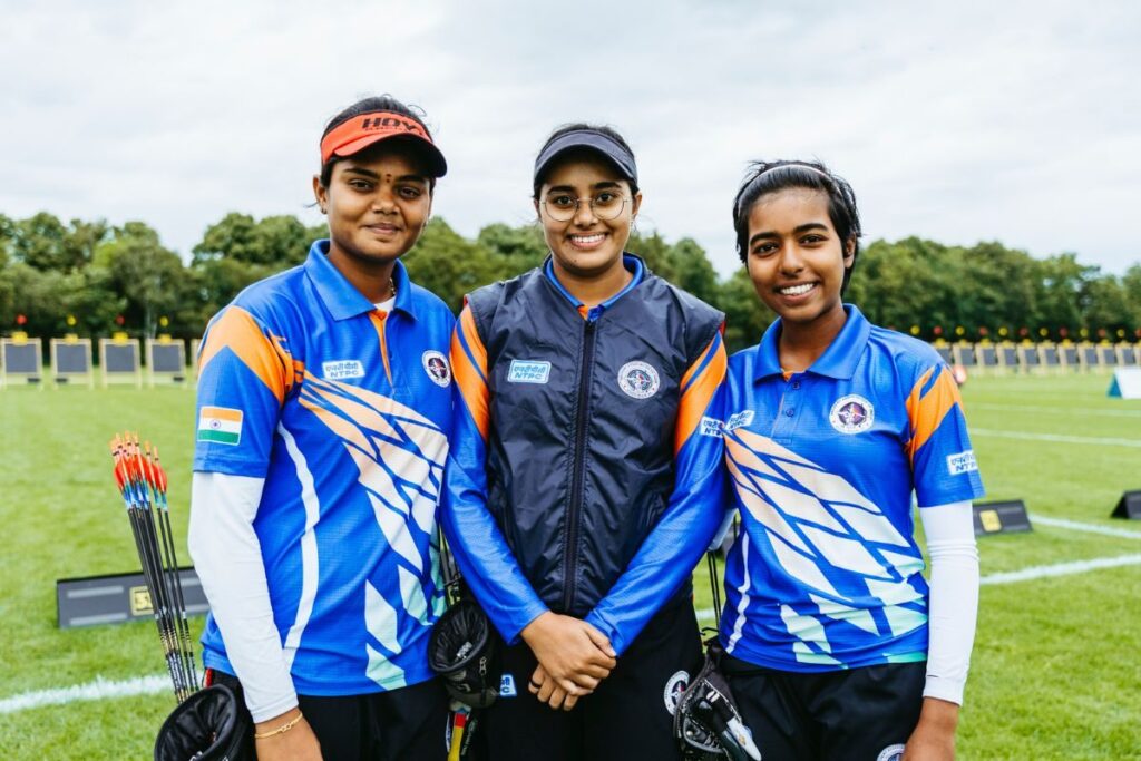 Asian Archery Championship: Indian Women's Compound Trio Earn Top Spot in Ranking Round