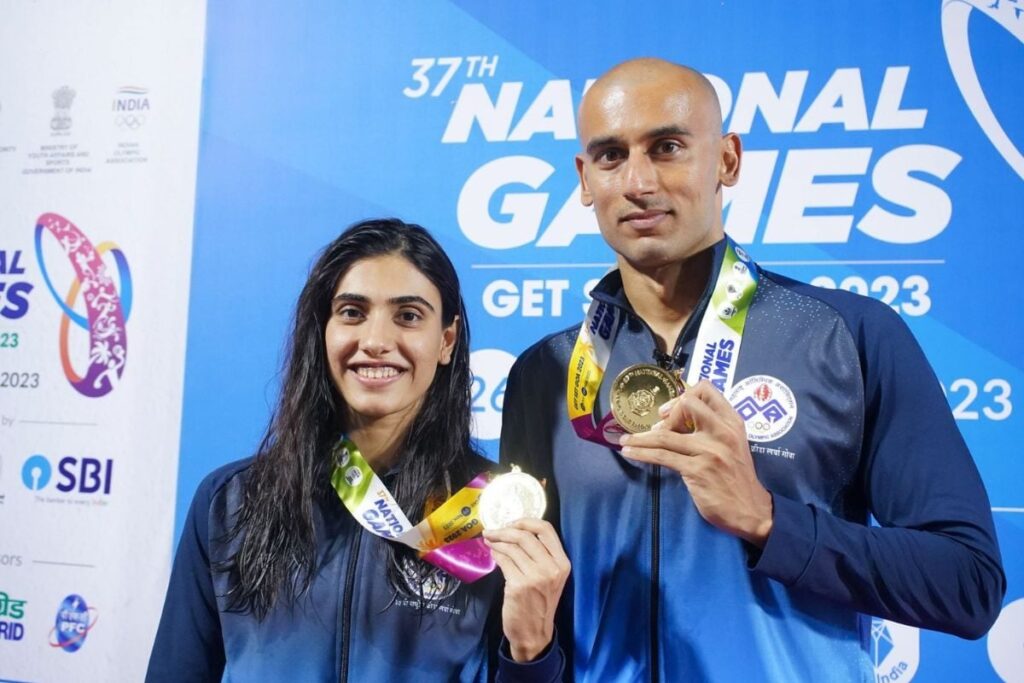 National Games: Swimmers Virdhawal, Rujuta Khade Claim Golds With NR, Maharashtra Dominate