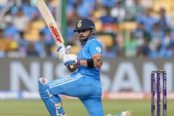 ICC ODI World Cup 2023: Virat Kohli Goes Past Quinton de Kock to Lead Golden Bat Race