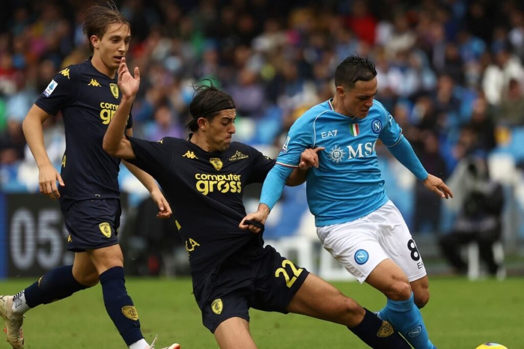 Serie A: Napoli Suffer Empoli Shock as Champions Go Down 1-0 at Home