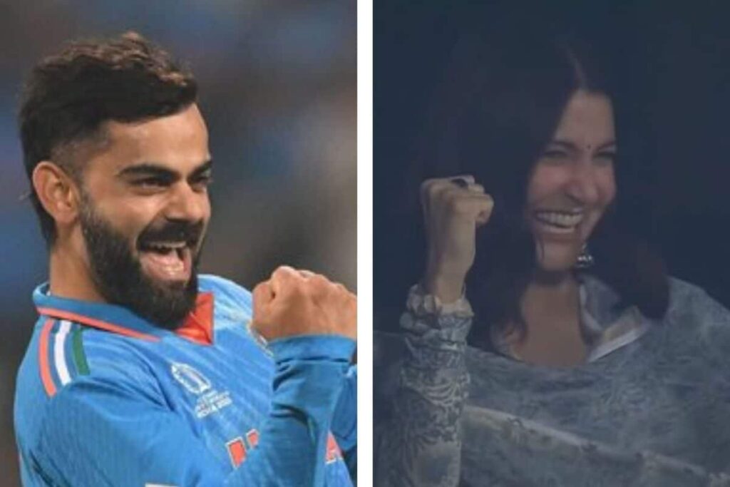 ICC ODI World Cup 2023: Virat Kohli's First WC Wicket Sends Anushka Sharma, Social Media Into Frenzy