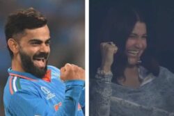 ICC ODI World Cup 2023: Virat Kohli's First WC Wicket Sends Anushka Sharma, Social Media Into Frenzy