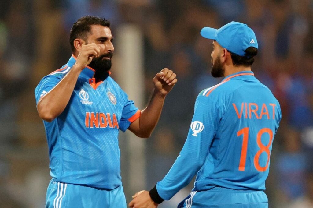 ICC ODI World Cup 2023: Virat Kohli, Mohammed Shami Still Top Run Getters, Wicket Takers Lists as Australia Set up India Summit Clash
