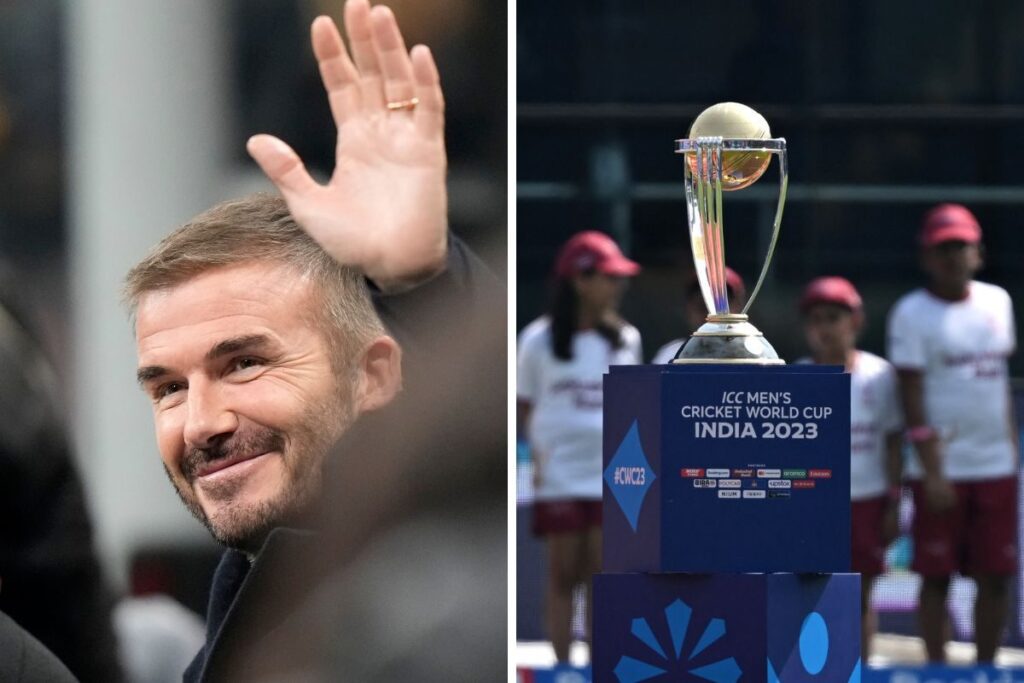 WATCH: David Beckham Spotted in Mumbai, Expected to Attend India vs New Zealand WC Semi-final