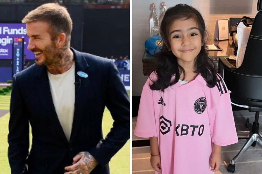 'Thank You For Making This Messi Fan Happy': Ritika Sajdeh Thanks David Beckham, Posts Daughter Inter Miami Jersey