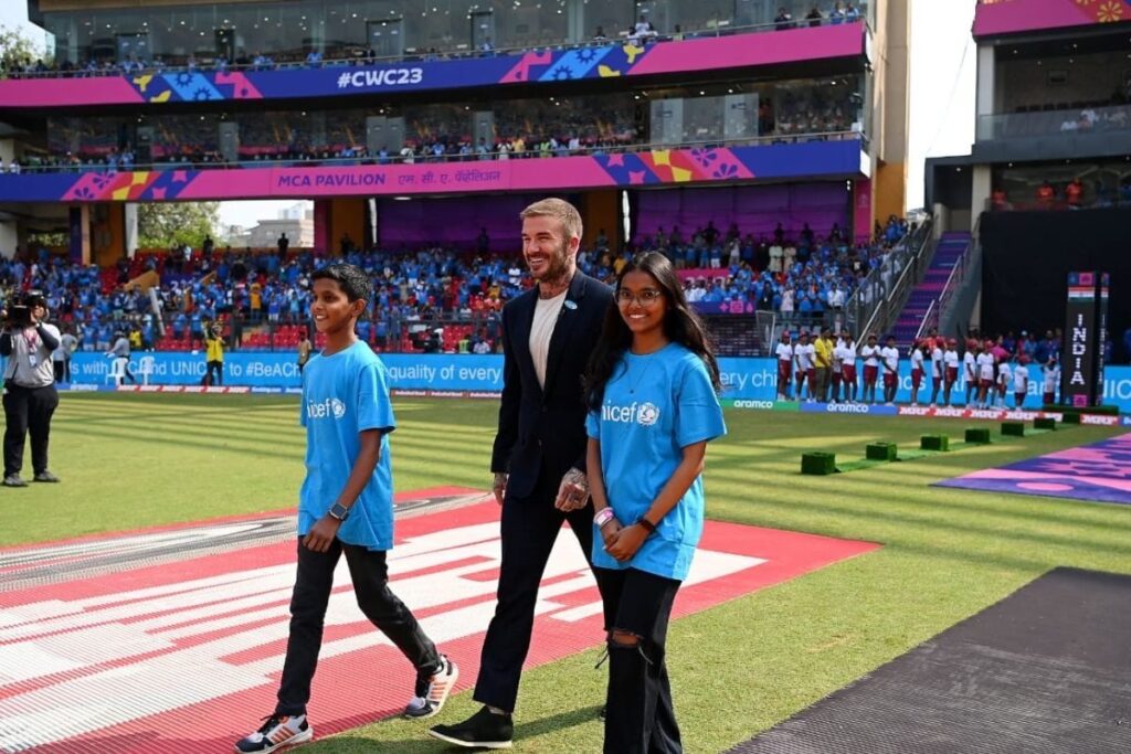 UNICEF Goodwill Ambassador David Beckham Promotes Equality, Empowerment for Girls on His first India Visit