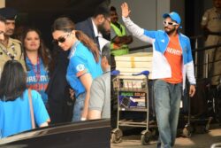 Deepika Padukone, Ranveer Singh Head to Ahmedabad For IND vs AUS World Cup Final; Videos Go Viral