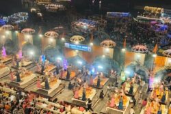Varanasi Lights Up on Dev Deepawali with 22 Lakh Earthen Lamps on Ghats, Grand Laser Show & Fireworks