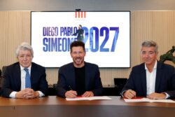 Diego Simeone Signs New Contract Extension With Atletico Madrid Till 2027