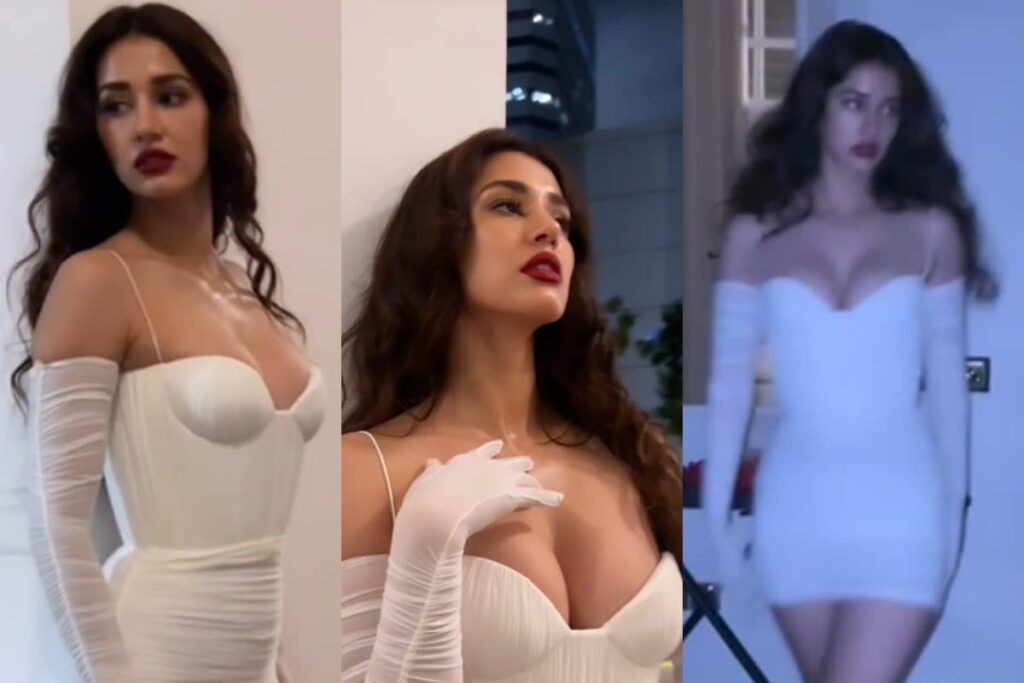 Sexy Disha Patani Flaunts Ample Cleavage in Bold White Dress, Hot Video Goes Viral