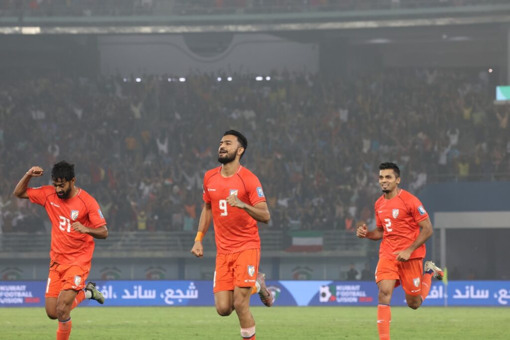 Manvir Singh Helps India Beat 10-man Kuwait in World Cup Qualifier