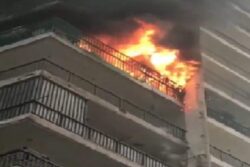 UP: Fire Breaks Out at High Rise Housing Society in Ghaziabad