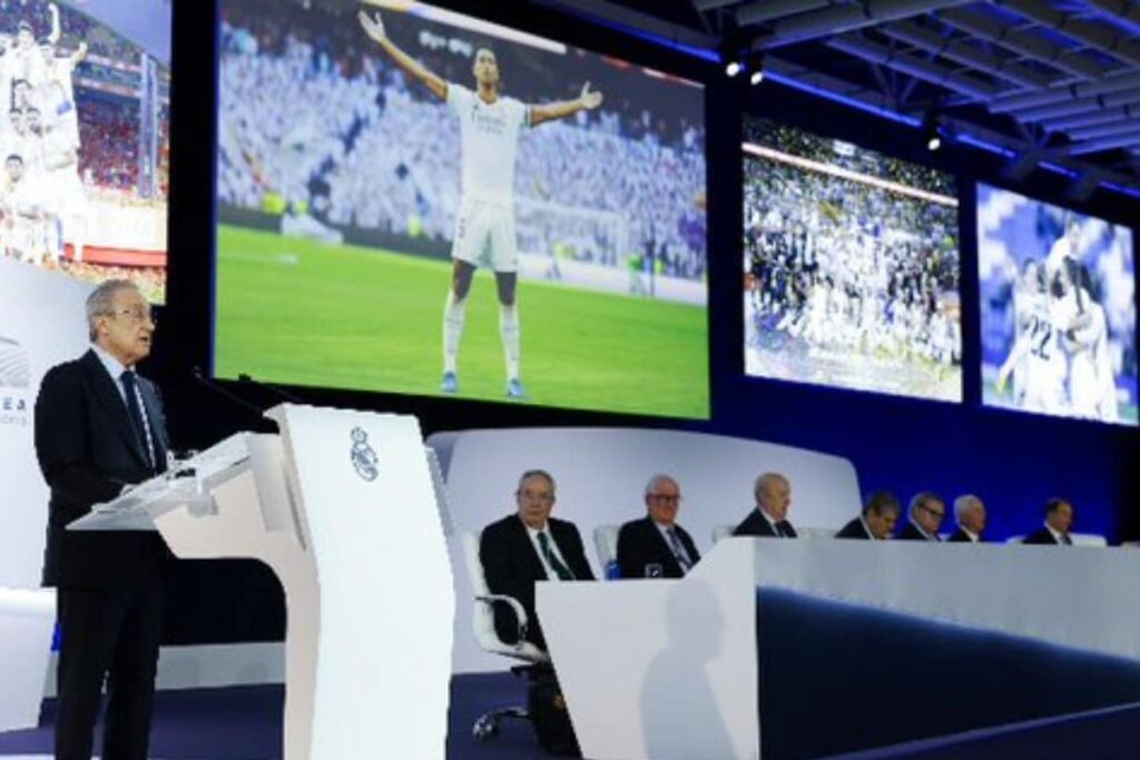 Super League Key for Football's Survival: Real Madrid Chief Florentino Perez