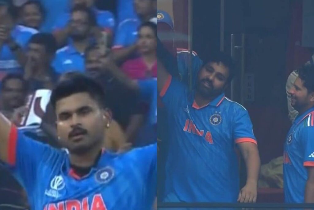 Rohit Sharma Mimics Shreyas Iyer's Century Celebration Leaving Shubman Gill, Kuldeep Yadav in Splits | WATCH