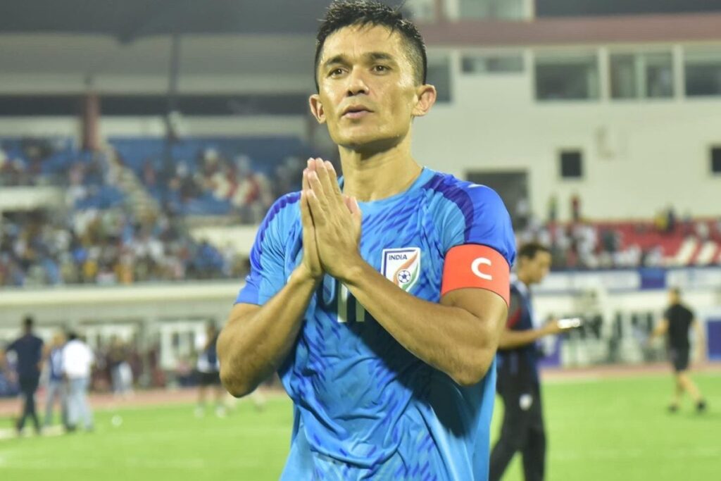 'Will not be Taken Aback by Opponents' Playing Style', Says Sunil Chhetri Ahead of FIFA World Cup 2026 Qualifier Against Kuwait