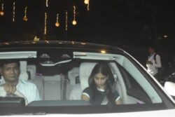 Suhana Khan Keeps It Casual In Black As She Attends Alia-Ranbir's Daughter Raha's B'Day Bash; Photos