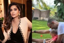 Sonam Kapoor Shares Photo Of Hubby Anand Ahuja And Son Vayu on Dhanteras, Calls Them Her 'Dhan'; See Here