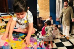 Kareena Kapoor's Diwali Rangoli Takes Epic Turn Thanks to Taimur, Jeh; Saif Ali Khan Has Best Reaction