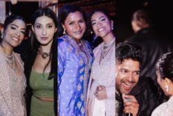 Nora Fatehi, Guru Randhawa Celebrate Diwali With Lilly Singh, Mindy Kaling; Photos Go Viral