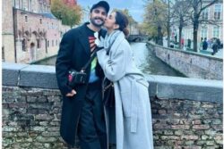 Ranveer Singh Gets A Kiss From Deepika Padukone As They Celebrate 5th Anniversary In Belgium; See Photo