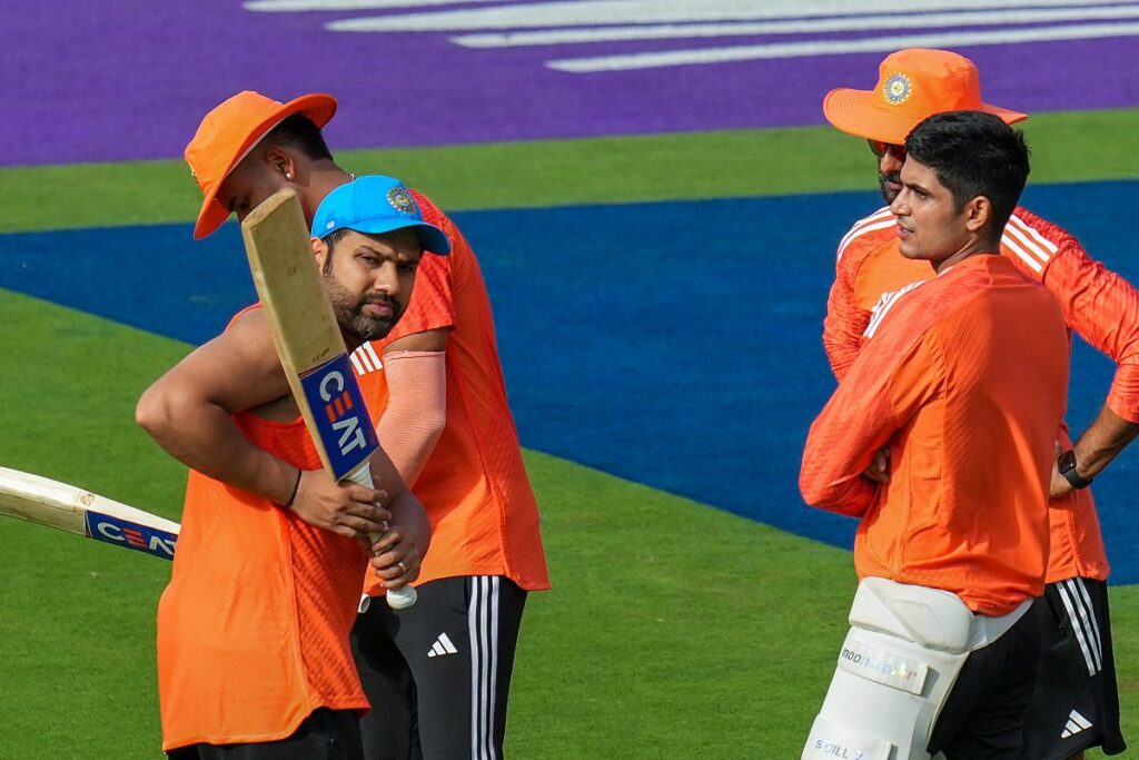 World Cup 2023: Relaxed India Sweat it Out Under Bengaluru Sun