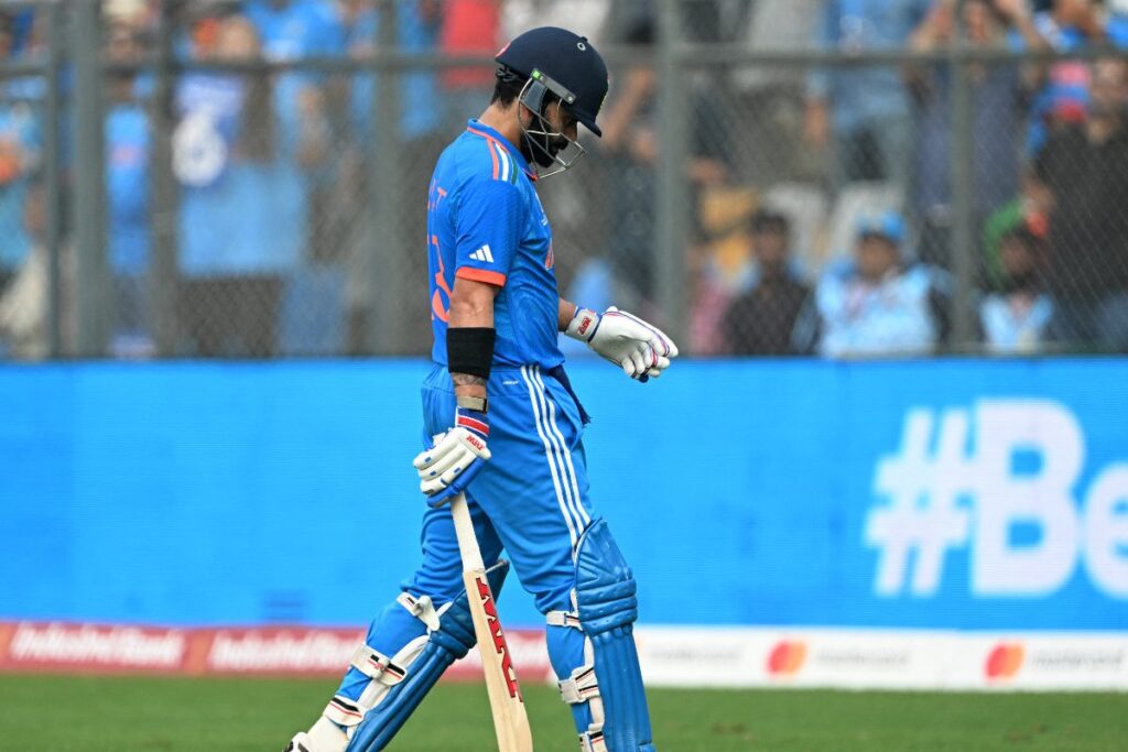 Virat Kohli Suffers Heartbreak, Misses 49th ODI Ton Again; Wait Continues to Equal Sachin Tendulkar's Record | WATCH