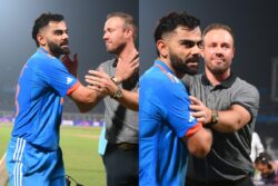 Game Recognizes Game: AB de Villiers Hugs Virat Kohli, RCB Share Heartwarming Post of Bromance | WATCH